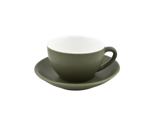 Чашка чайная 200мл (блюдце 14см), BEVANDE цвет Sage 978353