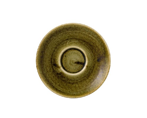 Блюдце 11,8см Stonecast Plume, цвет Olive PLGRESS1