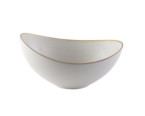 Миска Moonstone 4,5л 35,5х25см h18см, меламин, Buffet Stonecast Melamine, цвет Barley White ZPLSTM