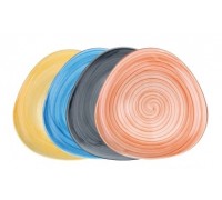 Тарелка треугольная 31см GIOTTO BRICK RED TY022321053