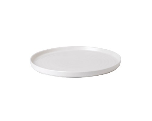 Тарелка мелкая CHEFS Walled d27,5см h2см, с прямым бортом, Chefs Plates, цвет белый WHWP281