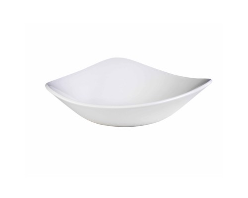 Салатник треугольный 1,50л 35,5х35см, меламин, Lotus Melamine, цвет White ZPLWLDM1