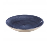 Тарелка глубокая 24,8см 1,13л, без борта, Stonecast Patina, цвет Cobalt Blue PABLEVB91