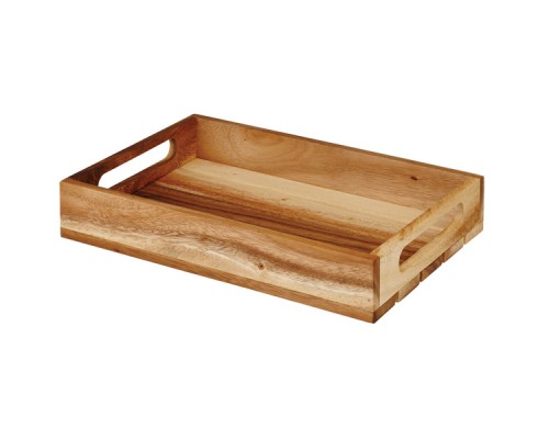 Поднос деревянный Ящик 30х20см h4,8см Buffetscape Wood ZCAWMWCR1