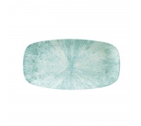 Блюдо прямоугольное CHEFS 35,5х18,9см, без борта, цвет Stone Aquamarine, Studio Prints STAMXO141
