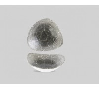 Салатник треугольный 0,37л d18,5см, без борта, цвет Kintsugi Reverse, KRBKTRB71