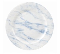 Тарелка мелкая 30,5см Textured Prints, цвет Marble Blue MBLVP111