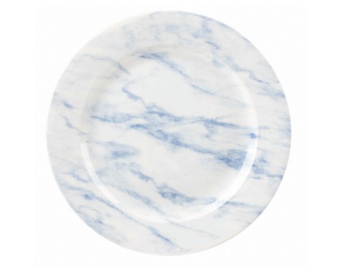 Тарелка мелкая 30,5см Textured Prints, цвет Marble Blue MBLVP111