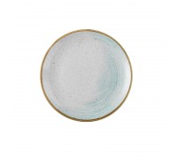 Тарелка мелкая 26см, без борта, Stonecast Accents, цвет Duck Egg Blue ASDEEV101