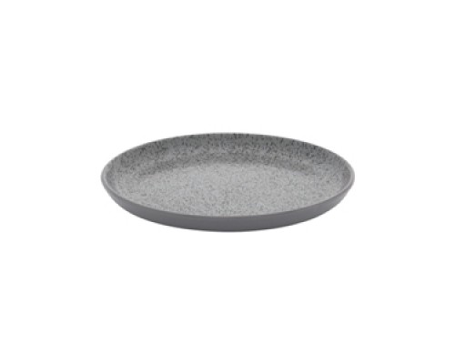 Тарелка мелкая FLAT Shape GRAY 20см Oxford 136445, AO03-1C06