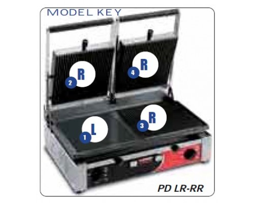 ГРИЛЬ КОНТАКТНЫЙ SIRMAN PD LR-RR TIMER