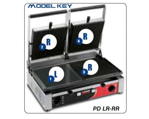 ГРИЛЬ КОНТАКТНЫЙ SIRMAN PD LR-LR TIMER