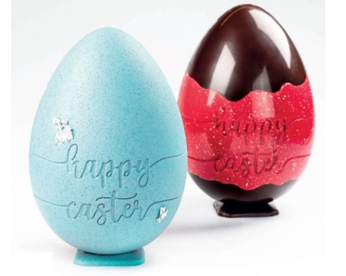 Форма д/шок. 3D Happy Easter d 156 x h 228 mm, 380гр, 1 шт, п/к с магнитом 20SR022