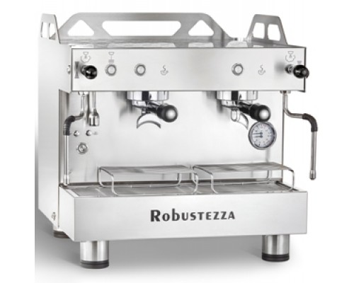 КОФЕМАШИНА ПОЛУАВТОМАТ ROBUSTEZZA BZO2MMIXIL COMPACT СТАЛЬ+ВЫСОК ГРУП+ЭКОНОМАЙЗ+ПОДСВЕТ МУЛЬТИФАЗНАЯ