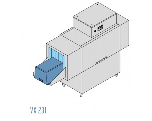 МАШИНА Д/МОЙКИ ЯЩИКОВ DIHR VX 231 DX+DDE