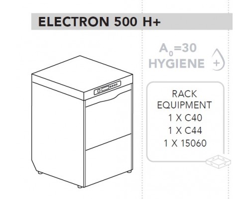 МАШИНА ПОСУДОМОЕЧНАЯ DIHR ELECTRON 500 H+