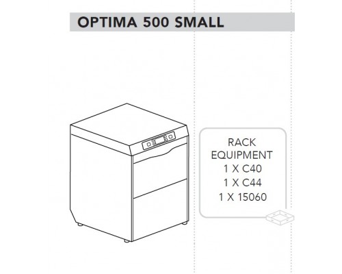 МАШИНА ПОСУДОМОЕЧНАЯ DIHR OPTIMA 500 SMALL