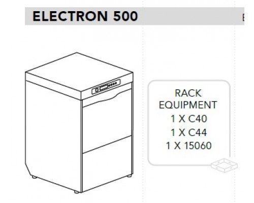 МАШИНА ПОСУДОМОЕЧНАЯ DIHR ELECTRON 500+XP+PS СПЕЦ. ТЕМПЕРАТУРА