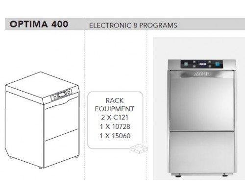 МАШИНА ПОСУДОМОЕЧНАЯ DIHR OPTIMA 400