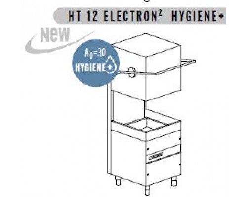 МАШИНА ПОСУДОМОЕЧНАЯ DIHR HT 12 ELECTRON2 HYGENE+XP+PS