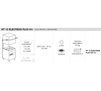 МАШИНА ПОСУДОМОЕЧНАЯ DIHR HT 12 ELETRON PLUS DA H+PS+CONTROL