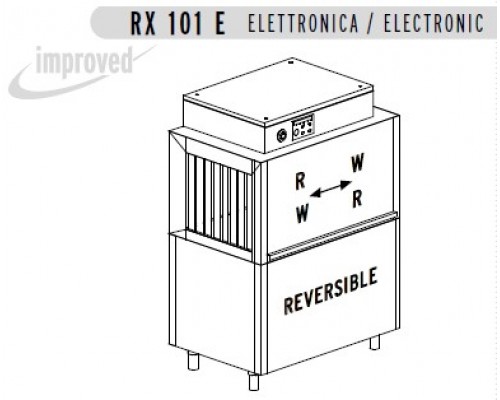 МАШИНА ПОСУДОМОЕЧНАЯ DIHR RX 101 E SX+XP+2LC73