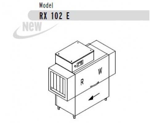 МАШИНА ПОСУДОМОЕЧНАЯ DIHR RX 102 E DX