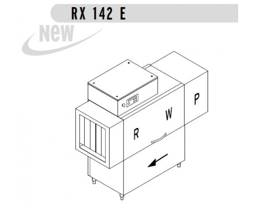 МАШИНА ПОСУДОМОЕЧНАЯ DIHR RX 142 E SX