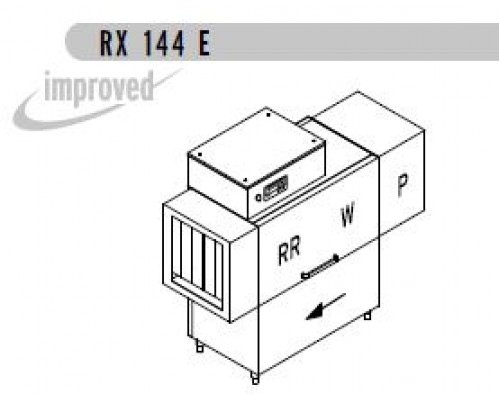 МАШИНА ПОСУДОМОЕЧНАЯ DIHR RX 144 E SX+DDE+HR10+DR64/ДЕЛЕНИЕ 2 ЧАСТИ