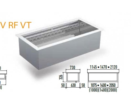 ПРИЛАВОК ХОЛОД. ENOFRIGO BASE PR V VT 1000 ВСТРАИВАЕМЫЙ