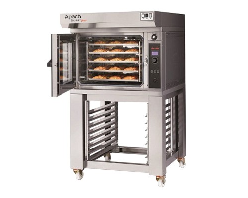 ПЕЧЬ КОНВЕКЦИОННАЯ С ПОДСТАВКОЙ С НАПРАВЛЯЮЩИМИ APACH BAKERY LINE K6P60S DP