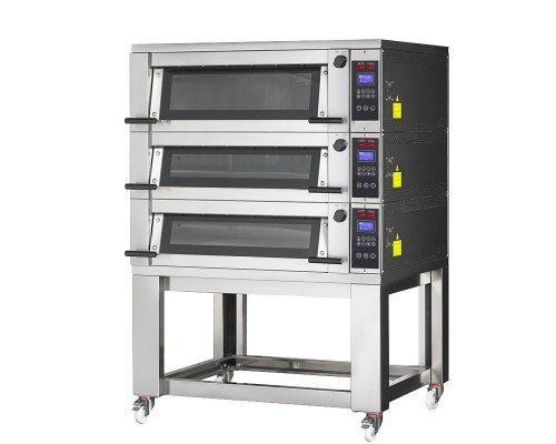 ПЕЧЬ ПОДОВАЯ БЕЗ КОЗЫРЬКА С ПОДСТАВКОЙ БЕЗ НАПРАВЛЯЮЩИХ APACH BAKERY LINE E6K2L DP