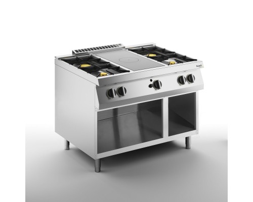 ПЛИТА СО СПЛОШНОЙ ПОВЕРХНОСТЬЮ ГАЗОВАЯ 700 СЕРИИ APACH CHEF LINE SLRSTG127R4OS