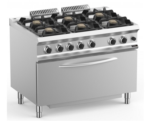 ПЛИТА ГАЗОВАЯ 6 КОНФОРОЧН. 700 СЕРИИ APACH CHEF LINE GLRRG117FGP EXTRA XL