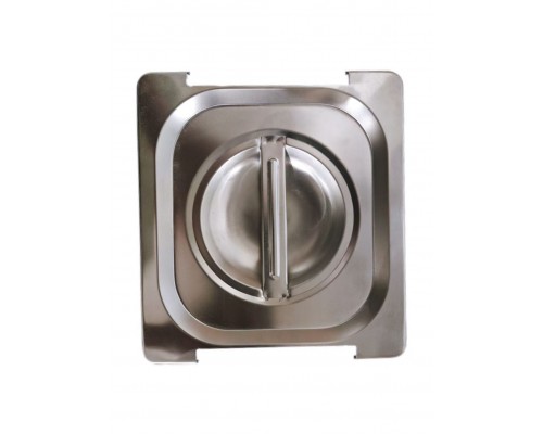 Крышка с вырезом под ручки GN 1/6, нерж.сталь GD-H 1/6