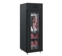 ШКАФ ХОЛОДИЛЬНЫЙ.СО СТЕКЛЯННОЙ ДВЕРЬЮ POLAIR CS107-MEAT BLACK ТИП 1 1001228d