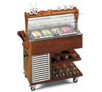 ТЕЛЕЖКА СЕРВ.МОРОЗ. TECFRIGO CARRELLINO GELATO ТЕМН.ОР.