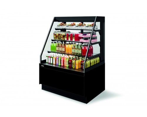 ВИТРИНА КОНДИТЕРСКАЯ VETE II KUB OFT 90 ЧЕРНЫЙ МАТ./МЕТАЛЛИК/КРАШЕННАЯ (ВК270 (285-592))