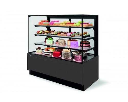 ВИТРИНА КОНДИТЕРСКАЯ VETE II KUB LUX 90 СЕРЫЙ МАТ./МЕТАЛЛИК/КРАШЕННАЯ (ВК269 (285-528))