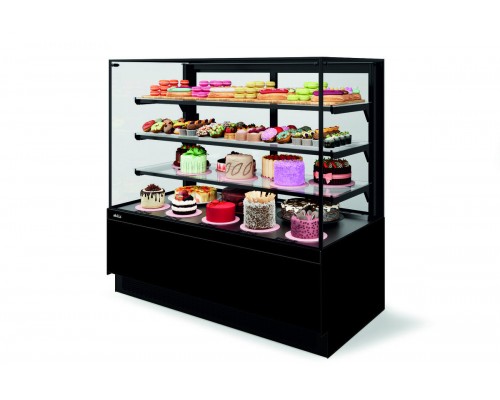 ВИТРИНА КОНДИТЕРСКАЯ VETE II KUB LUX 130 ЧЕРНЫЙ МАТ./МЕТАЛЛИК/КРАШЕННАЯ (ВК273 (285-573))